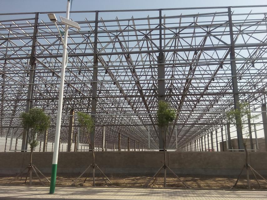 荆门汽车工业厂房网架