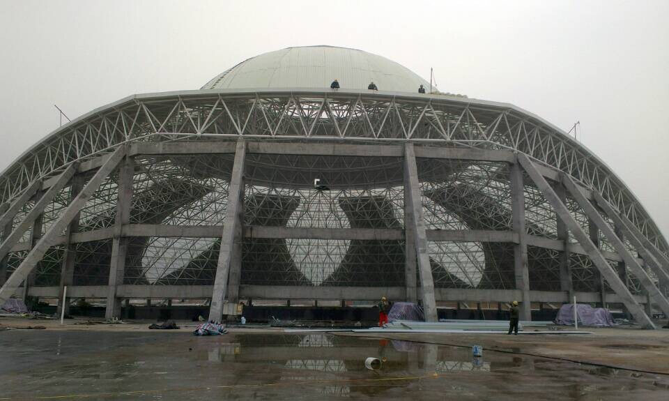 荆门温泉馆网架工程